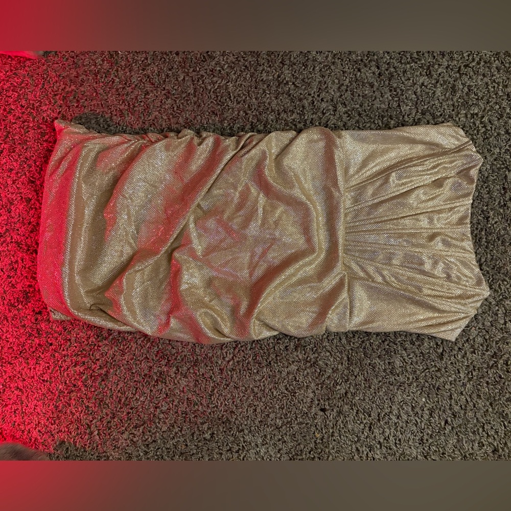 Unnamed gold dress